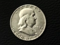 Сащ ,1/2 Сребърен долар Б.Франклин 1952 г., снимка 1