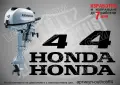 HONDA след 2008 извънбордови двигател стикери 2 4 5 9.9 10 15 20 hp , снимка 3