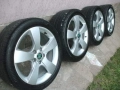 17 цола 5 х 112 мм 4 бр лети джанти - Volkswagen,Audi,Seat,Skoda ! - комплект с гуми 225 45 17 !, снимка 7