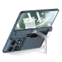 GKK за Motorola Razr Fold 5G Магнитен Калъф с Панта, Стойка, Слот за Карта и Скрийн Протектор от Зак, снимка 4