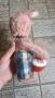 Стара играчка Заек барабанист, снимка 5