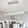 Кристален LED пендел 25W 6500K, висящ полилей за кухня, трапезария и хол, снимка 1