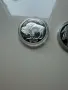 1 oz .999 сребърна монета/кръг – Buffalo, снимка 3