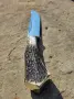 Ловен нож от Еленски рог, снимка 6