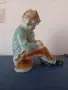 Стари статуетки, бисквитен фин порцелан, статуетка и кукла., снимка 12