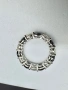 Сребърен пръстен с мойсанит (Диамант) 7 карата, снимка 8
