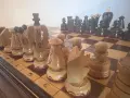 Шах с дървени фигури, снимка 1