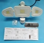 LED прожектор с датчик за движение и дистанционно управление – 3600LM, 3 регулируеми глави, снимка 2