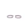 Златни обеци с диаманти 0,23Ct. чистота:SI модел:42557-1, снимка 1