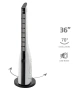 Вентилатор Diplomat - TF5115M, 50W, 3 скорости, 91.4 cm, бял/черен, снимка 1