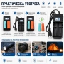 Универсално зарядно устройство за литиеви батерии 18650 16340 14500 26650 3.7V бързо зареждане, снимка 6