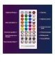 RGB LED контролер с музикална функция и дистанционно управление, снимка 3