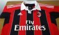 2012 AC Milan Adidas детска футболна тениска размер 176 Милан , снимка 2