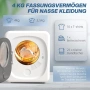 Сушилня за дрехи HOMCOM с 5 програми, 800 W, капацитет 4 кг, до 60°C, снимка 5