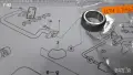 11712246728**NEU**BMW**E 39**УПЛЪТНИНЕ ЗА EGR **, снимка 3