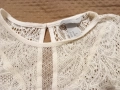Елегантна бяла блуза с дантела от H&M, снимка 3