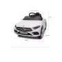 Розова акумулаторна кола Mercedes Benz CLS350 с кожена седалка 12V, снимка 13
