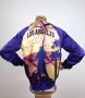 Adidas NBA LA Lakers Satin Bomber - Оригинално мъжко яке размер M, снимка 4