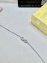 Сребърна гривна с мойсанит ( диамант) 21 камъка * 0.01 карата, снимка 8