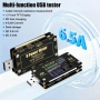 USB тестер, цифров мултицет, волтметър – Type-C / USB НОВ, снимка 2