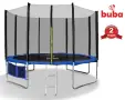 Buba детски батут с мрежа 12″ 366 см, снимка 1