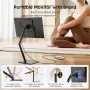Преносим монитор 15.6" 1080P с регулируема стойка, USB-C/HDMI, снимка 7