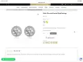 Нови сребърни обеци Frost Couture 925 Sterling Silver с цирконии – оригинална кутия
, снимка 4