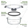 Пасатор Bonsenkitchen 4-в-1 1000W + стъклени кутии подарък, снимка 16
