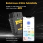 OBD2 скенер Bluetooth за iPhone iOS Android OBDII диагностичен инструмент за сканиране , снимка 2