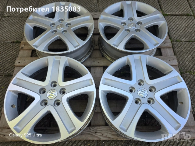 Лети джанти 17ки 5х114.3 Suzuki, снимка 2 - Гуми и джанти - 54413978