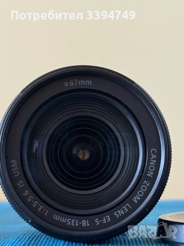 Обектив Canon EF-S 18-135mm f/3.5-5.6 IS USM, снимка 2 - Обективи и филтри - 54805878