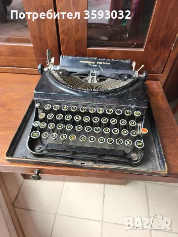 Пишеща машина Remington 5, снимка 7 - Антикварни и старинни предмети - 55374530