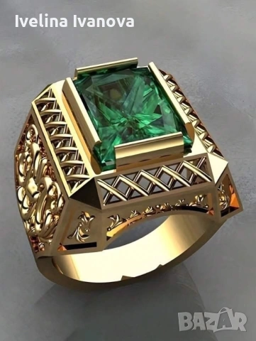 Уникален мъжки пръстен