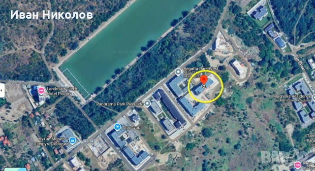 Под наем две подземни паркоместа в Sunset Green Residence, Гребна База, Пловдив.