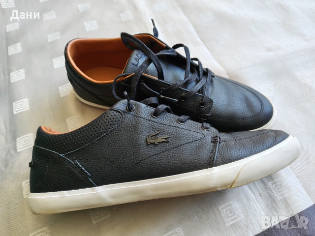 Оригинални мъжки кецове Lacoste Bayliss Vulc PRM – Размер 44.5, снимка 2 - Спортно елегантни обувки - 54554552