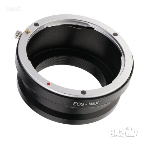 Адаптер Canon EOS EF към Sony E Mount NEX, снимка 6 - Обективи и филтри - 54753456