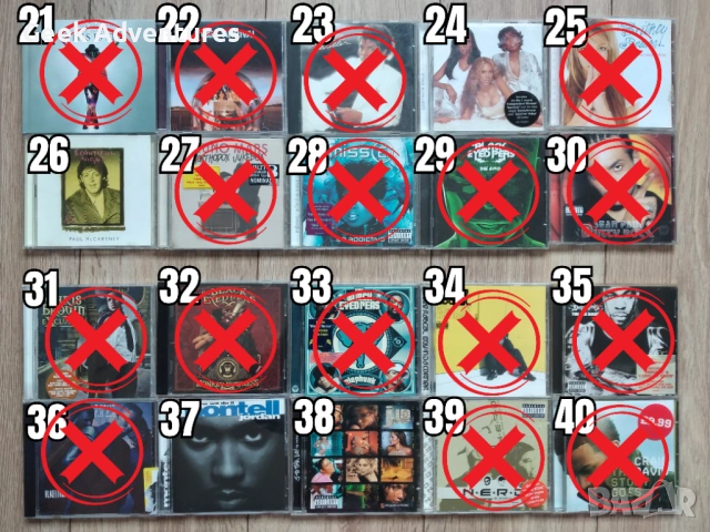 Pop и R&B Music Albums CDs Оригинални Поп РнБ Музикални Дискове, снимка 3 - CD дискове - 48890350