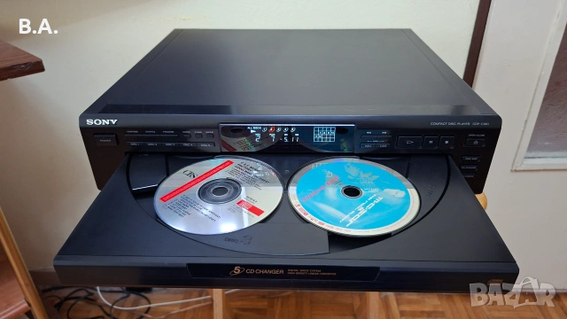 SONY CDP-C661-5CD, снимка 6 - Декове - 55102741
