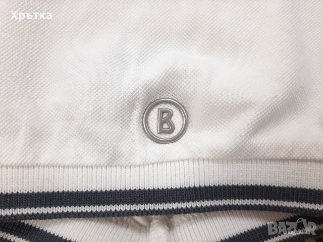 Bogner Floral Polo  - Oригинална мъжка тениска с яка р-р 52 / L, снимка 7 - Тениски - 54167834