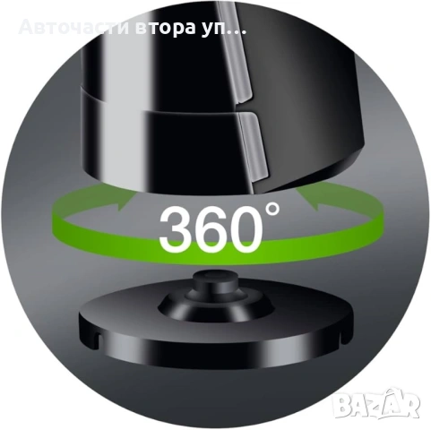 Braun WK300 1.7-литрова електрическа безжична кана за вода, снимка 5 - Кани - 54550205