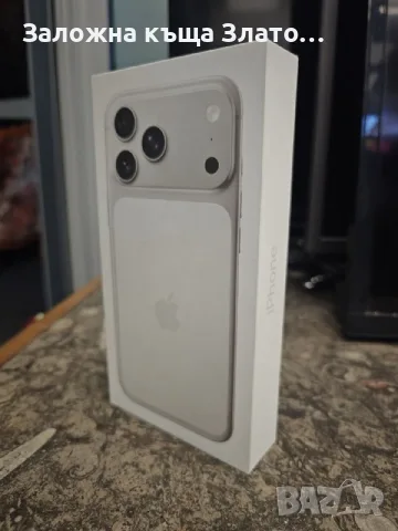НОВ Неразопакован Apple IPhone 17 PRO MAX - Silver - 256GB