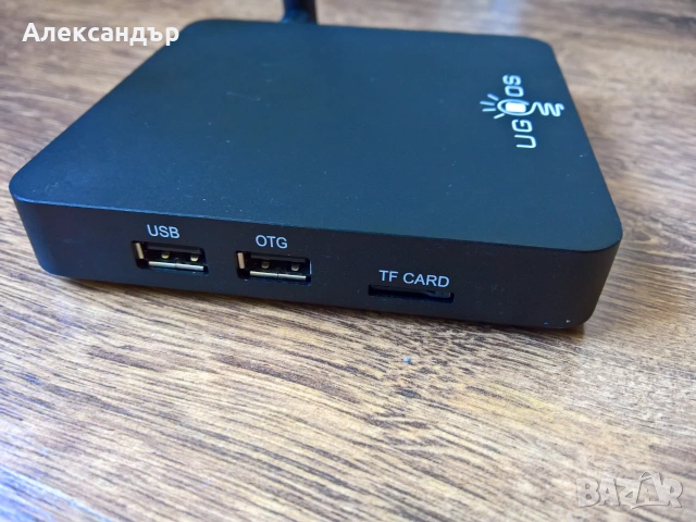 TV Box Ugoos AM3 16G, (S912)Octa-core, без дистанционно, Android 7.1, алуминиев корпус, снимка 3 - Плейъри, домашно кино, прожектори - 55155696