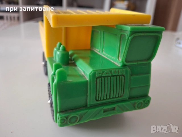 Scania камионче, винил, 10,5 см., Galanite Sweden и Faun 17 см., W..Germany, снимка 12 - Колекции - 50930351