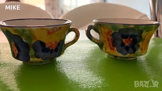 Ръчно рисувани сетове за кафе, снимка 8 - Сервизи - 55455662