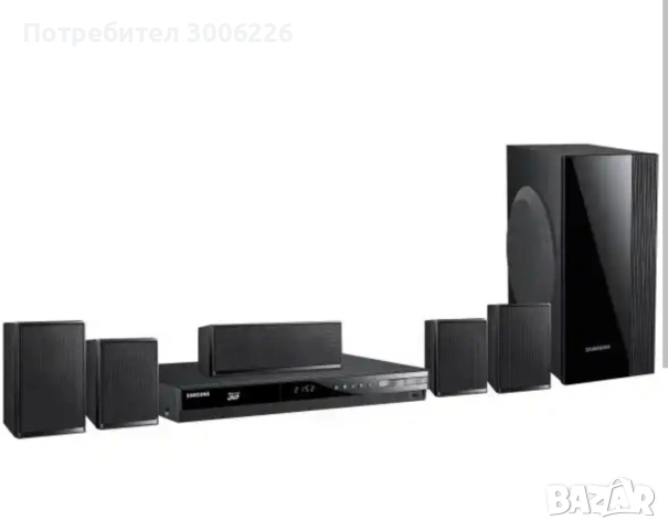 Система за домашно кино Samsung HT-E4500 5.1Ch 3D Blu-ray WiFi,1000W Theater System, снимка 2 - Плейъри, домашно кино, прожектори - 55211822