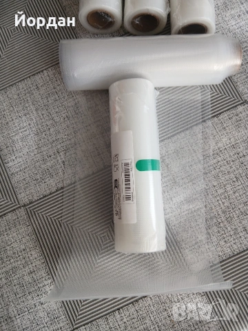 ролки за вакуумиране 15 см 3 метъра 2.50 на брой.