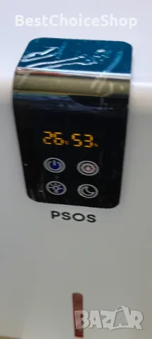 Влагоуловител PSOS, 2.8L, сензорен екран, детекция на влажност и температура, бял, 210x150x360mm, снимка 3 - Влагоабсорбатори и влагоуловители - 55631351