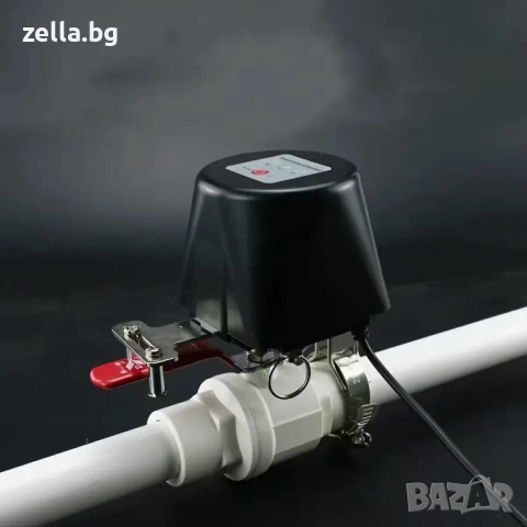 Интелигентен WiFi електромагнитен клапан за вода/газ 1/2-3/4-1 цол, Tuya Smart Life 12V 10321, снимка 7 - Друга електроника - 54663556
