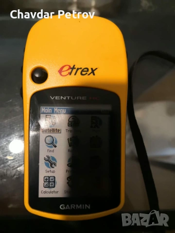 Туристическа навигация Garmin etrex venture HC, снимка 2 - Garmin - 55243122
