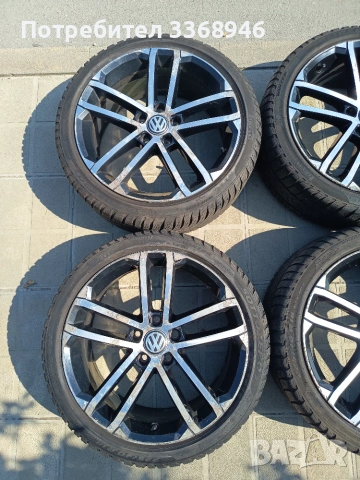 Оригинални джанти Фолксваген ГТИ ГТД 18" 5х112 GTI GTD 5x112 , снимка 3 - Гуми и джанти - 55252928